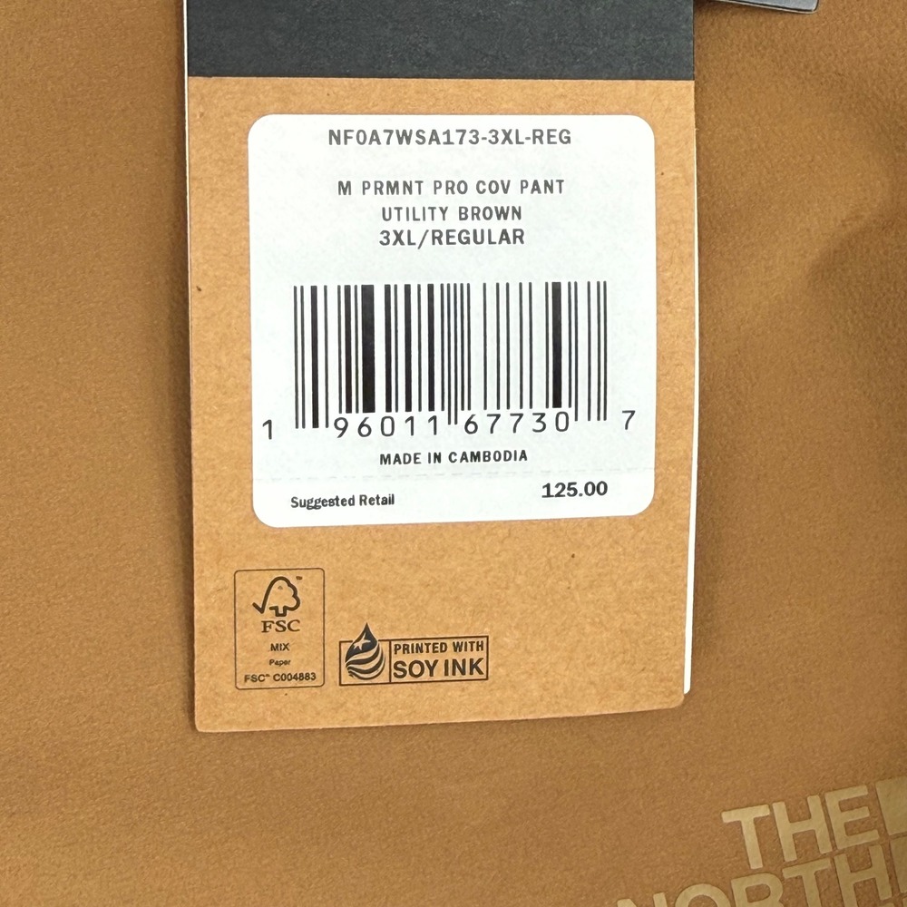 The North Face Mens Paramount Peak Convertible Water Repellent Pants Outdoor 3XL - Picture 8 of 13